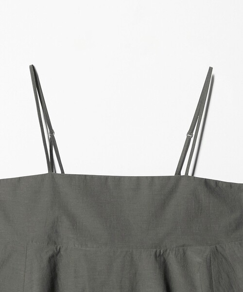 green label relaxing（グリーンレーベルリラクシング）の「FAbRICA キャミソール（キャミソール・レディース・ダークグレー/ナチュラル/ライトピンク・FREE）」の9枚目の写真