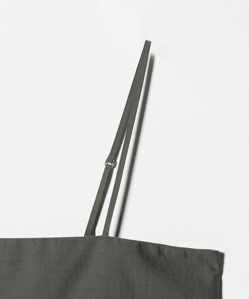 green label relaxing（グリーンレーベルリラクシング）の「FAbRICA キャミソール（キャミソール・レディース・ダークグレー/ナチュラル/ライトピンク・FREE）」の10枚目の写真