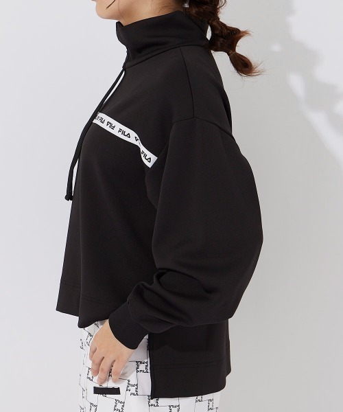 FILA GOLF(フィラゴルフ )の「ダンボールニットプルオーバー(Tシャツ/カットソー・レディース・ブラック・LARGE/X-LARGE/MEDIUM)」の7枚目の写真