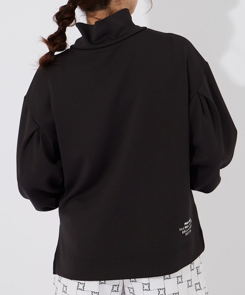 FILA GOLF(フィラゴルフ )の「ダンボールニットプルオーバー(Tシャツ/カットソー・レディース・ブラック・LARGE/X-LARGE/MEDIUM)」の8枚目の写真