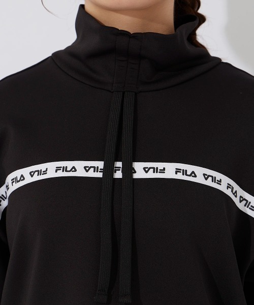 FILA GOLF(フィラゴルフ )の「ダンボールニットプルオーバー(Tシャツ/カットソー・レディース・ブラック・LARGE/X-LARGE/MEDIUM)」の9枚目の写真
