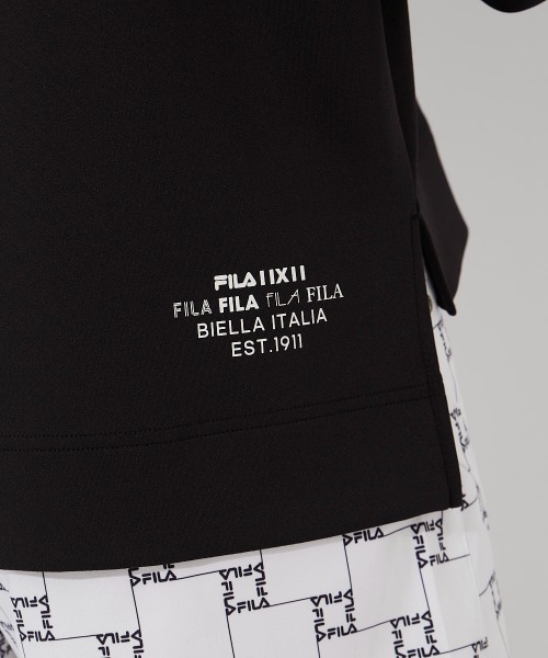 FILA GOLF(フィラゴルフ )の「ダンボールニットプルオーバー(Tシャツ/カットソー・レディース・ブラック・LARGE/X-LARGE/MEDIUM)」の11枚目の写真