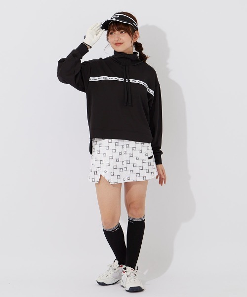 FILA GOLF(フィラゴルフ )の「ダンボールニットプルオーバー(Tシャツ/カットソー・レディース・ブラック・LARGE/X-LARGE/MEDIUM)」の4枚目の写真
