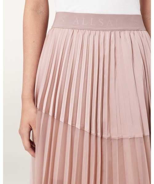 ALLSAINTS(オールセインツ)の「MICAELA PLEATED SKIRT | MICAELA プリーツ スカート(スカート・レディース・ライラック系・6/8/10/4)」の3枚目の写真