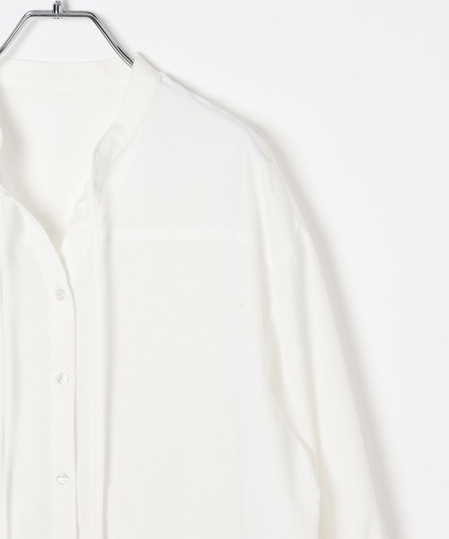 LEPSIM（レプシィム）の「レースカフススキッパーブラウス　634640（シャツ/ブラウス・レディース・ブラック/オフホワイト・FREE）」の18枚目の写真