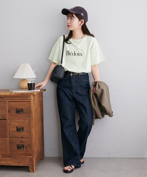 DISCOAT（ディスコート）の「【Enlude】アソートカラーロゴTシャツ《ユニセックス》（Tシャツ/カットソー・レディース・ブラック/ピンク/グリーン系・FREE）」の14枚目の写真
