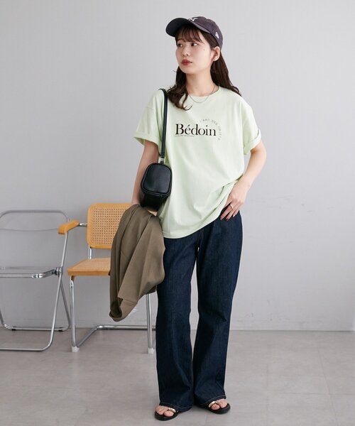 DISCOAT（ディスコート）の「【Enlude】アソートカラーロゴTシャツ《ユニセックス》（Tシャツ/カットソー・レディース・ブラック/ピンク/グリーン系・FREE）」の17枚目の写真