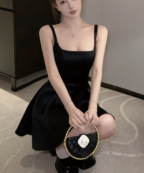 ADDITION STORE（アディションストア）の「＼お人形さんシルエット♪／ ドール ワンピース / asrin（ワンピース・レディース・ベージュ/ブラック・SMALL/MEDIUM/LARGE）」の21枚目の写真