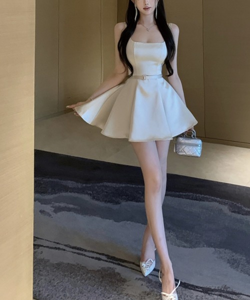 ADDITION STORE（アディションストア）の「＼お人形さんシルエット♪／ ドール ワンピース / asrin（ワンピース・レディース・ベージュ/ブラック・SMALL/MEDIUM/LARGE）」の19枚目の写真