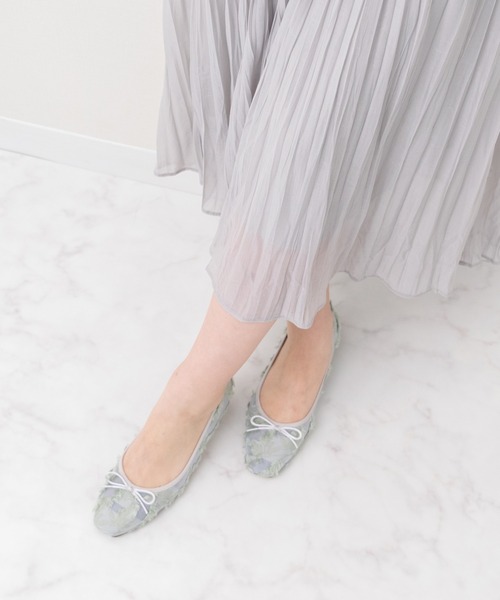 Bridget Birkin(ブリジットバーキン)の「【Bridget Birkin】シアージャガードパンプス(561051)(パンプス・レディース・ブルー系その他/ベージュ系その他/ブラック系その他・23/23.5/24/22.5/24.5)」の7枚目の写真