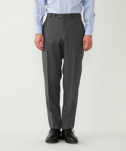 SHIPS Colors（シップス カラーズ）の「SHIPS Colors:CANONICO ペレニアル スーツ スラックス(セットアップ対応可能)（スーツパンツ・メンズ・チャコールグレー/ネイビー・48/50/46）」の8枚目の写真