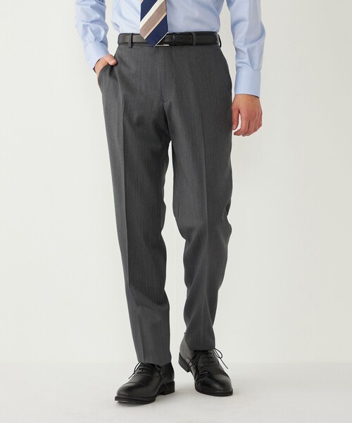 SHIPS Colors（シップス カラーズ）の「SHIPS Colors:CANONICO ペレニアル スーツ スラックス(セットアップ対応可能)（スーツパンツ・メンズ・チャコールグレー/ネイビー・48/50/46）」の11枚目の写真