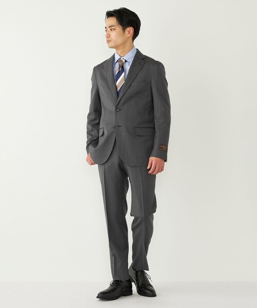 SHIPS Colors（シップス カラーズ）の「SHIPS Colors:CANONICO ペレニアル スーツ スラックス(セットアップ対応可能)（スーツパンツ・メンズ・チャコールグレー/ネイビー・48/50/46）」の14枚目の写真