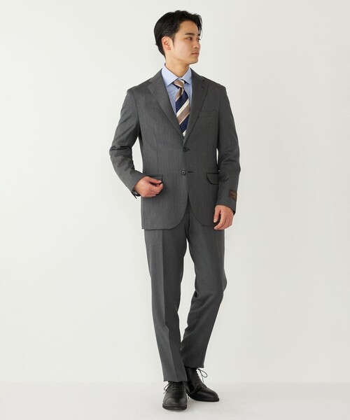 SHIPS Colors（シップス カラーズ）の「SHIPS Colors:CANONICO ペレニアル スーツ スラックス(セットアップ対応可能)（スーツパンツ・メンズ・チャコールグレー/ネイビー・48/50/46）」の15枚目の写真