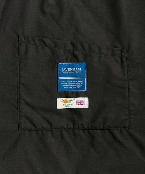 LAVENHAM(ラベンハム)の「Lavenham Exclusive - Washed Round Bag Unisex / ウォッシュド ラウンド バッグ ユニセックス(ショルダーバッグ・メンズ・ブラック/テラコッタ・ONE SIZE)」の10枚目の写真