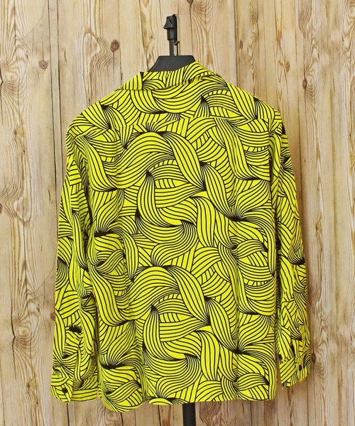 schott（ショット）の「BANANA RAYON SHIRT（シャツ/ブラウス・メンズ・イエロー・XL/XXL/M/L）」の3枚目の写真