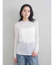Mila Owen | ウールテンセルシアーロングＴシャツ(Tシャツ/カットソー)