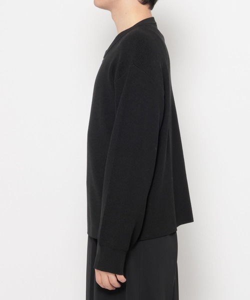 HARE（ハレ）の「メタルボタンヘンリーネックプルオーバー(HARE)（ニット/セーター・メンズ・グレー/ブラック・FREE）」の16枚目の写真