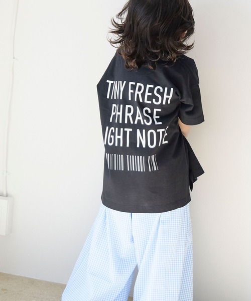 LOWRYS FARM（ローリーズファーム）の「アソートプリントＢＩＧＴ　 654418（Tシャツ/カットソー・キッズ・オフホワイト/グレー/ブラック/ピンク系その他/ホワイト系その他・110cm/120cm/130cm/140cm/150cm）」の3枚目の写真