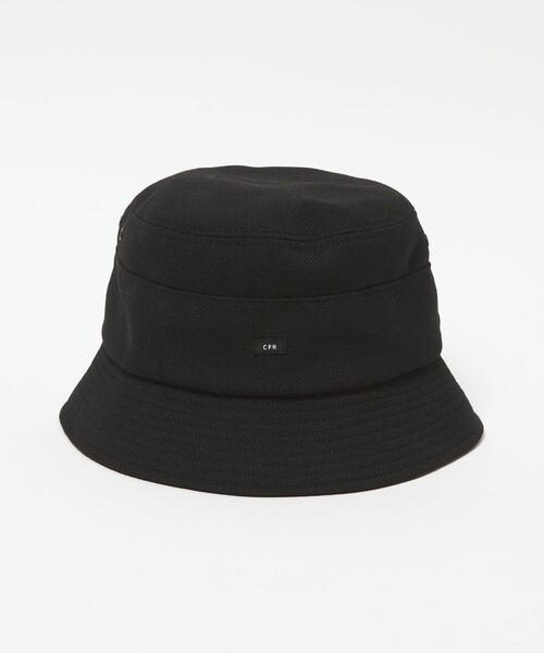 CPH（シーピーエイチ）の「【別注】＜CPH＞GLR リネンライク バケットハット（ハット・メンズ・ブラック・FREE）」の2枚目の写真