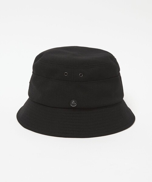 CPH（シーピーエイチ）の「【別注】＜CPH＞GLR リネンライク バケットハット（ハット・メンズ・ブラック・FREE）」の4枚目の写真