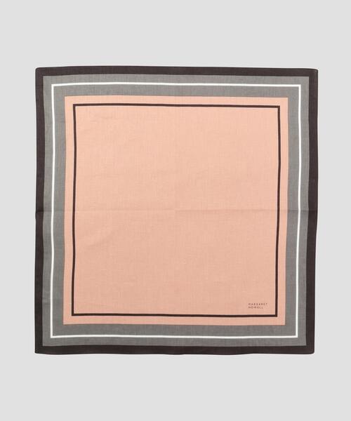 MARGARET HOWELL（マーガレットハウエル）の「LINEN FRAME HANKY