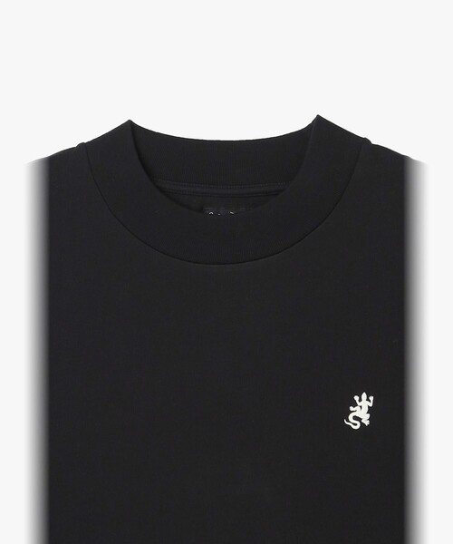 agnes b.(アニエスベー)の「メンズ 刺繍 コットン 半袖 Tシャツ "Lezard"(Tシャツ/カットソー・メンズ・ブラック・2/3/1)」の3枚目の写真