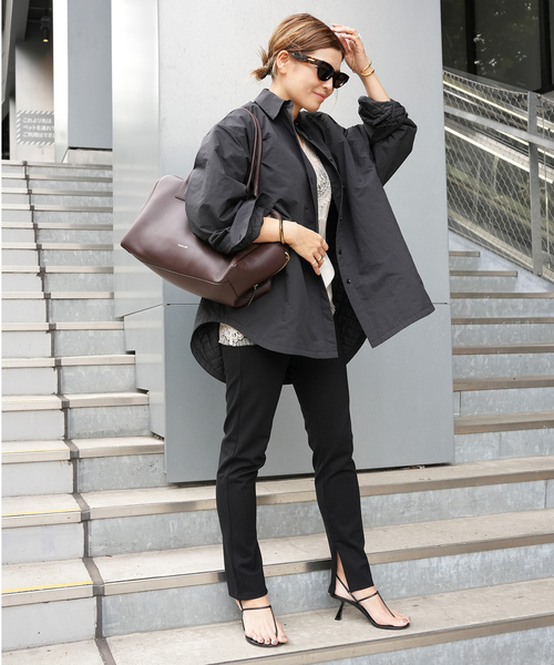 Deuxieme Classe（ドゥーズィエムクラス）の「Zip レギンス パンツ（その他パンツ・レディース・ブラック・38/36/34/32）」の10枚目の写真