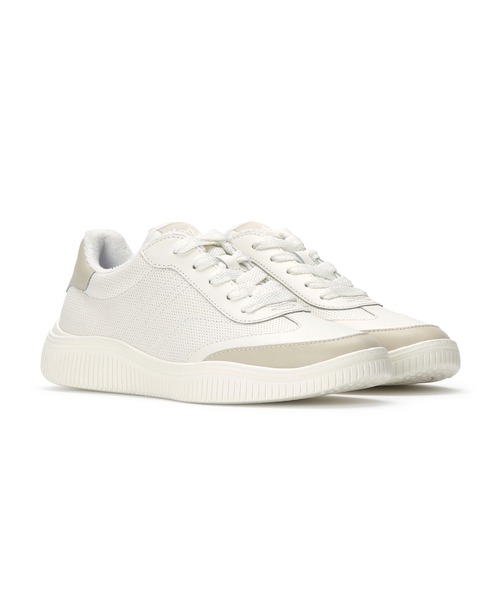 Keds(ケッズ)の「Keds ケッズ コンテスト PERF レザー オフホワイト(スニーカー・レディース・オフホワイト・23.5cm/24.0cm/24.5cm/25.0cm/22.5cm/23.0cm)」の1枚目の写真