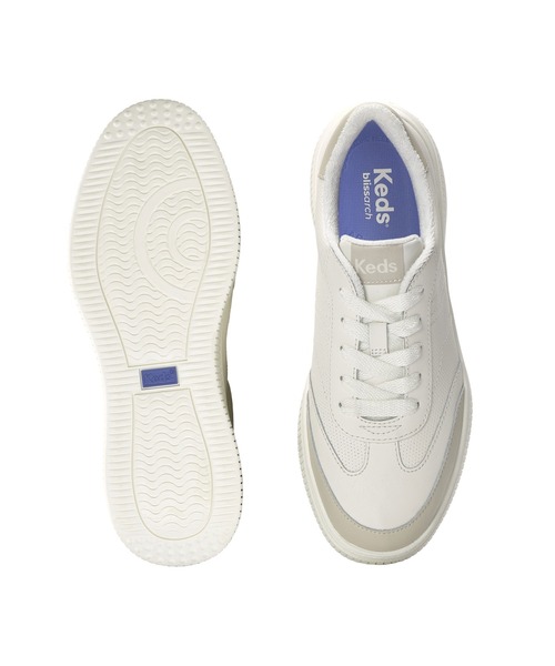 Keds(ケッズ)の「Keds ケッズ コンテスト PERF レザー オフホワイト(スニーカー・レディース・オフホワイト・23.5cm/24.0cm/24.5cm/25.0cm/22.5cm/23.0cm)」の5枚目の写真