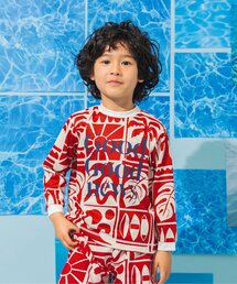 BREEZE | 【UVカット】わくわく長袖ラッシュガード(ラッシュガード)