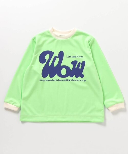 BREEZE(ブリーズ)の「【UVカット】わくわく長袖ラッシュガード(ラッシュガード・キッズ・グリーン/レッド/エメラルド/アイボリー・80/90/100/110/120/130/140/150)」の11枚目の写真