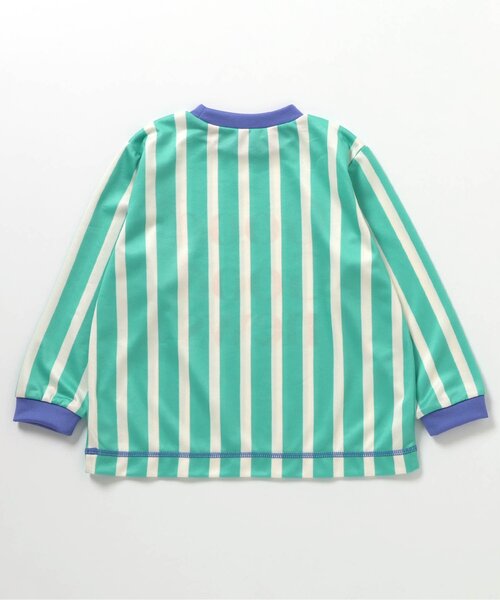 BREEZE(ブリーズ)の「【UVカット】わくわく長袖ラッシュガード(ラッシュガード・キッズ・グリーン/レッド/エメラルド/アイボリー・80/90/100/110/120/130/140/150)」の10枚目の写真