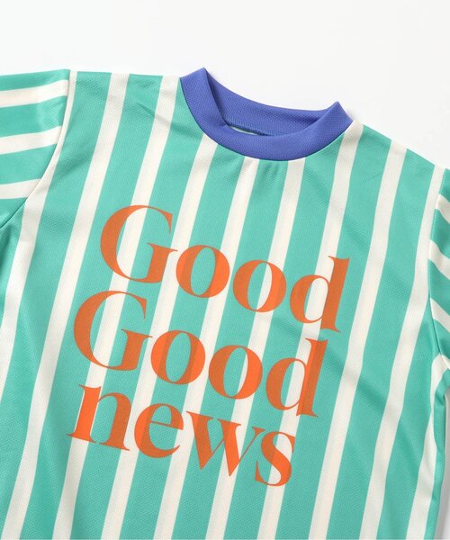 BREEZE(ブリーズ)の「【UVカット】わくわく長袖ラッシュガード(ラッシュガード・キッズ・グリーン/レッド/エメラルド/アイボリー・80/90/100/110/120/130/140/150)」の14枚目の写真