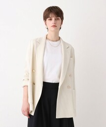 allureville（アルアバイル）の「トリッカーカラミダブルジャケット（テーラードジャケット）」