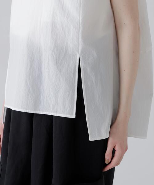 ADORE(アドーア)の「◆ドットメッシュブラウス(シャツ/ブラウス・レディース・ホワイト/グレー/ネイビー・38)」の10枚目の写真