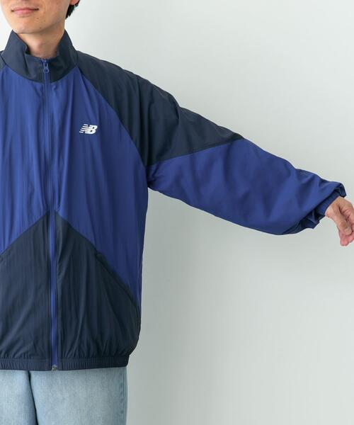 【ネイビー】NEW BALANCE スポーツレガシージャケット NEW BALANCE スポーツレガシージャケット（ナイロンジャケット）｜New