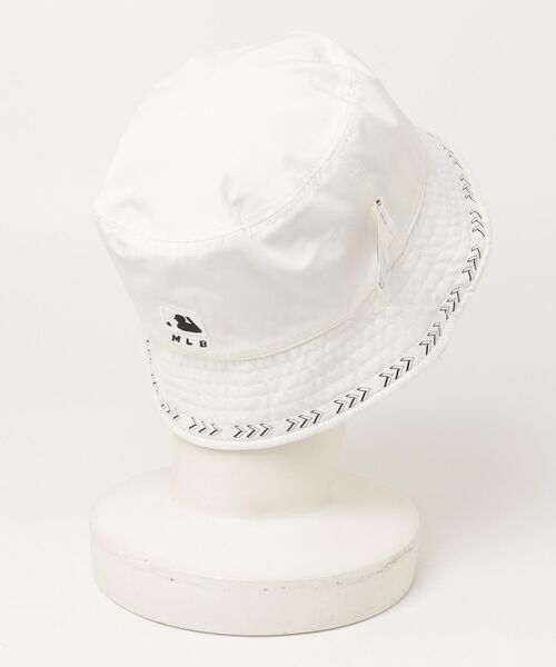 MLB（メジャーリーグベースボール）の「エムエルビー【MLB】- ニューヨーク・ヤンキース キャップ 【New York Yankees Revisible Bucket Hat 3AHT06126】（ハット・メンズ・ホワイト・57）」の5枚目の写真