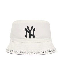 MLB(���W���[���[�O�x�[�X�{�[��)�̃G���G���r�[�yMLB�z- �j���[���[�N�E�����L�[�X �L���b�v �yNew York Yankees Revisible Bucket Hat 3AHT06126�z(�n�b�g)