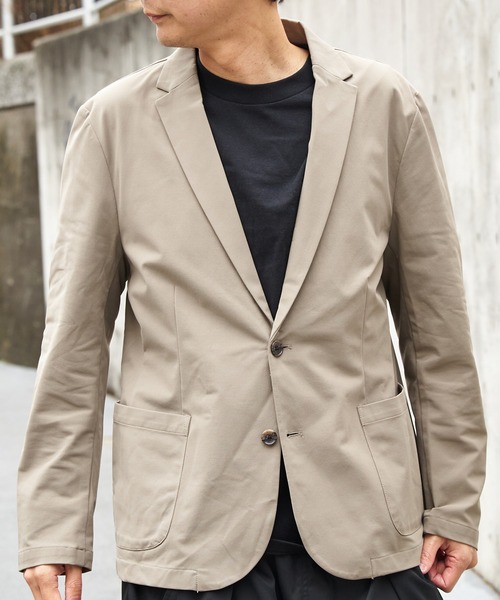 VENCEEXCHANGE（ヴァンスエクスチェンジ）の「軽量ストレッチ カノコテーラードジャケット（テーラードジャケット・メンズ・ネイビー/ブラック・LL）」の9枚目の写真