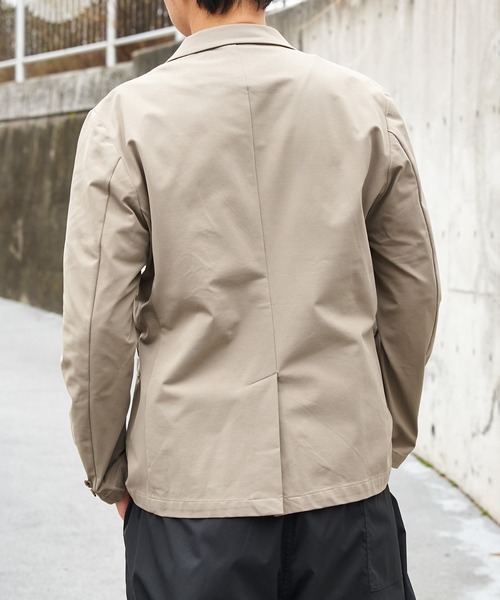 VENCEEXCHANGE（ヴァンスエクスチェンジ）の「軽量ストレッチ カノコテーラードジャケット（テーラードジャケット・メンズ・ネイビー/ブラック・LL）」の11枚目の写真