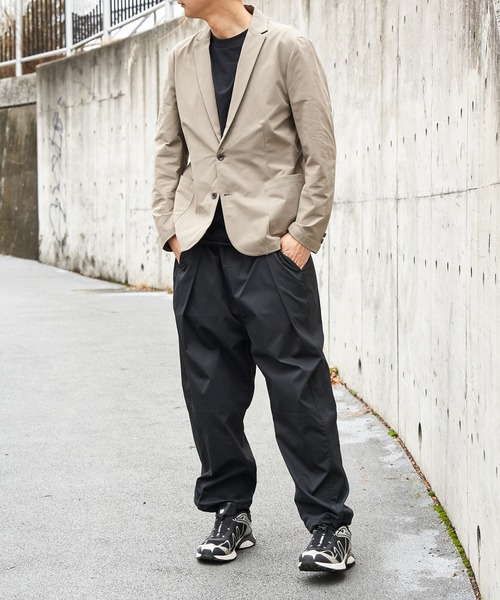 VENCEEXCHANGE（ヴァンスエクスチェンジ）の「軽量ストレッチ カノコテーラードジャケット（テーラードジャケット・メンズ・ネイビー/ブラック・LL）」の13枚目の写真