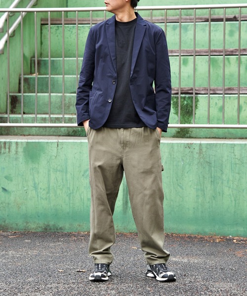 VENCEEXCHANGE（ヴァンスエクスチェンジ）の「軽量ストレッチ カノコテーラードジャケット（テーラードジャケット・メンズ・ネイビー/ブラック・LL）」の18枚目の写真