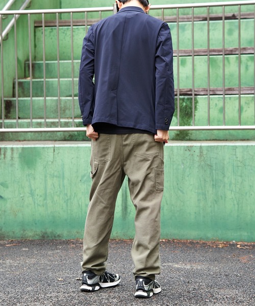 VENCEEXCHANGE（ヴァンスエクスチェンジ）の「軽量ストレッチ カノコテーラードジャケット（テーラードジャケット・メンズ・ネイビー/ブラック・LL）」の20枚目の写真