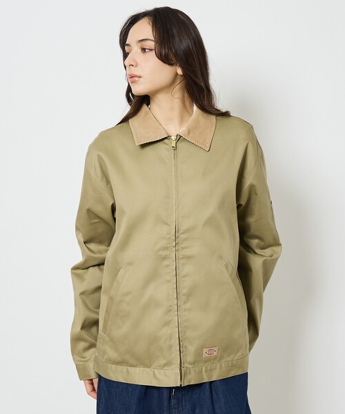 Dickies(ディッキーズ)の「【Dickies / ディッキーズ】Twill Eisenhower Jacket / ツイル アイゼンハワージャケット(ブルゾン・メンズ・ブラック/ベージュ/カーキ・L/M)」の7枚目の写真
