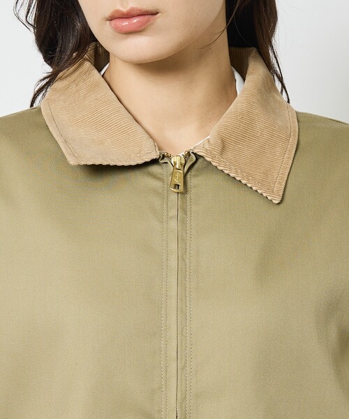 Dickies(ディッキーズ)の「【Dickies / ディッキーズ】Twill Eisenhower Jacket / ツイル アイゼンハワージャケット(ブルゾン・メンズ・ブラック/ベージュ/カーキ・L/M)」の10枚目の写真