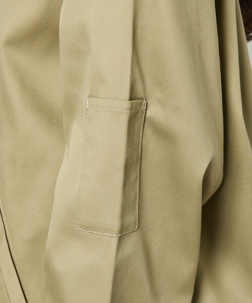 Dickies(ディッキーズ)の「【Dickies / ディッキーズ】Twill Eisenhower Jacket / ツイル アイゼンハワージャケット(ブルゾン・メンズ・ブラック/ベージュ/カーキ・L/M)」の12枚目の写真
