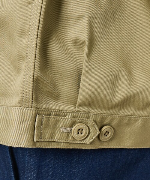 Dickies(ディッキーズ)の「【Dickies / ディッキーズ】Twill Eisenhower Jacket / ツイル アイゼンハワージャケット(ブルゾン・メンズ・ブラック/ベージュ/カーキ・L/M)」の14枚目の写真