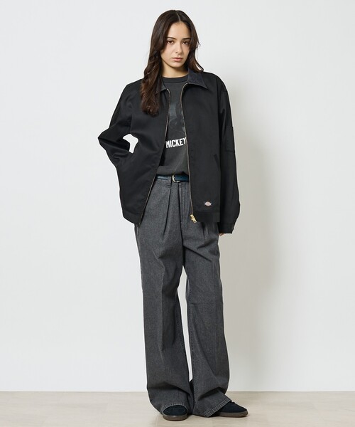 Dickies(ディッキーズ)の「【Dickies / ディッキーズ】Twill Eisenhower Jacket / ツイル アイゼンハワージャケット(ブルゾン・メンズ・ブラック/ベージュ/カーキ・L/M)」の17枚目の写真