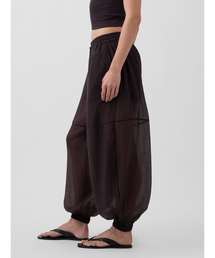 シアー パラシュート ジョガーパンツ